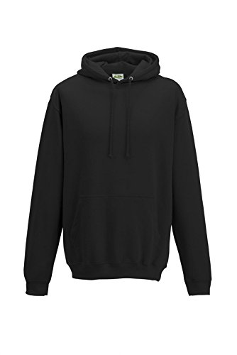 Just Hoods Herren College Hoodie, jet black, 4X-Large von Just Hoods