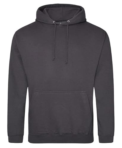 Just Hoods – Herren-Kapuzen-Sweatshirt – Grau – Medium von Just Hoods