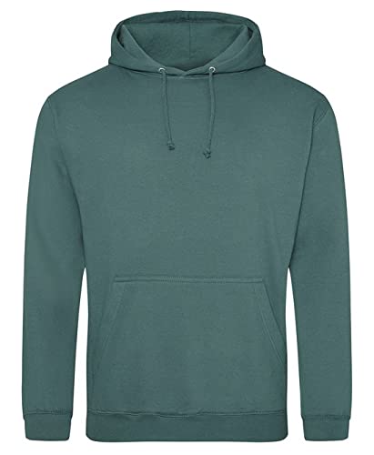 Just Hoods – Herren-Kapuzen-Sweatshirt – Grün – Größe L von Just Hoods