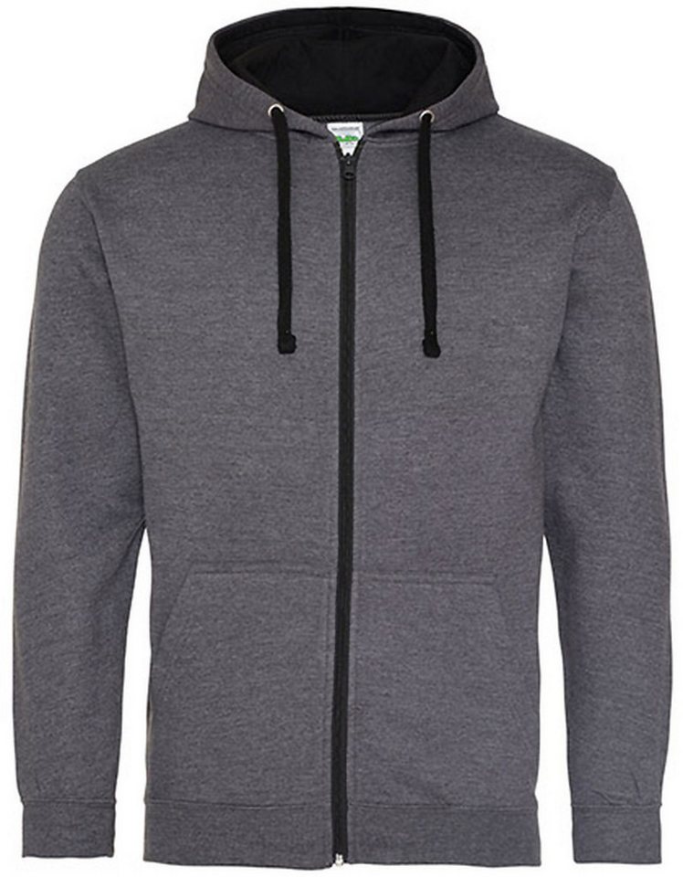 Just Hoods Hoodie Varsity Zoodie Just Hoods Hoodie Varsity Zoodie von Just Hoods