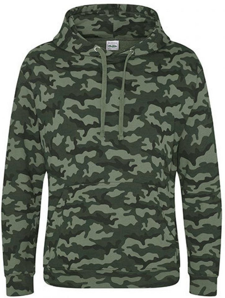 Just Hoods Kapuzenpullover Herren Camo Hoodie / (WRAP)-Zertifizierung von Just Hoods