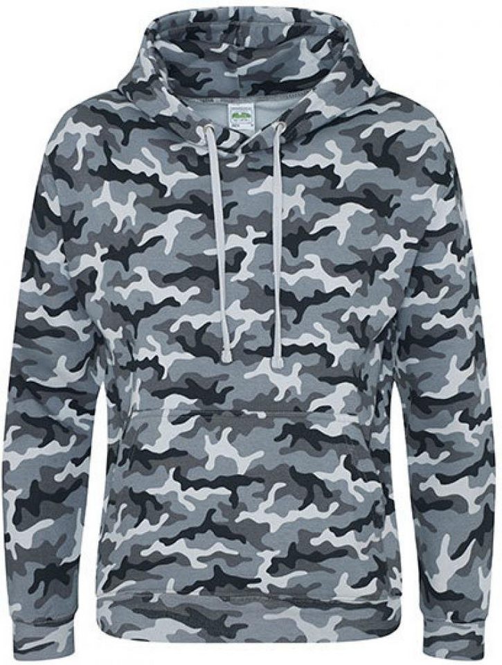 Just Hoods Kapuzenpullover Herren Camo Hoodie / (WRAP)-Zertifizierung von Just Hoods