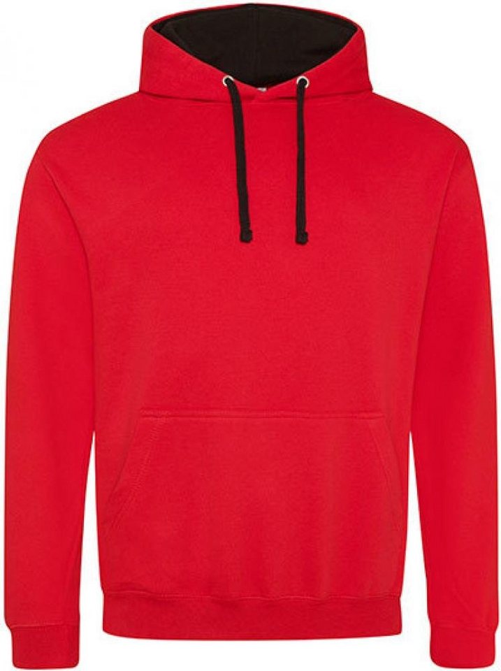 Just Hoods Kapuzenpullover Varsity Herren Hoodie / Kaputzenpullover von Just Hoods