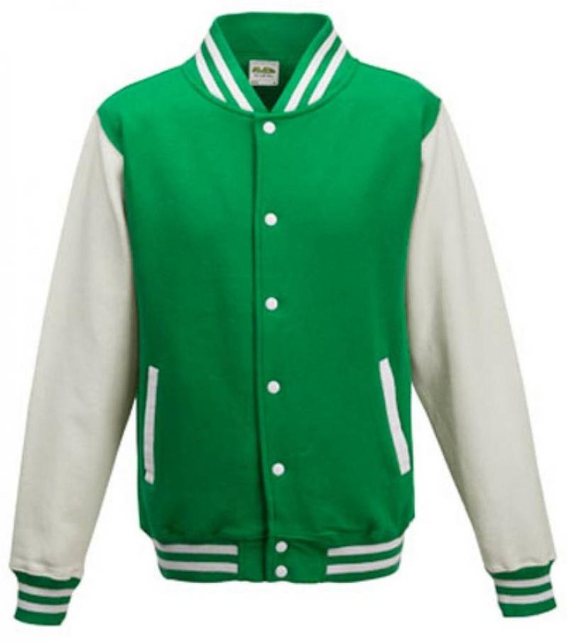 Just Hoods Sweatjacke Varsity Jacket / College Jacke von Just Hoods