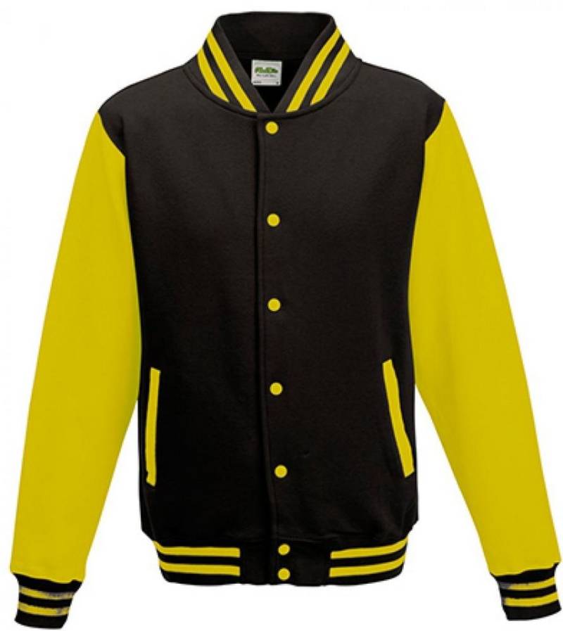 Just Hoods Sweatjacke Varsity Jacket / College Jacke von Just Hoods