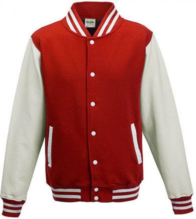 Just Hoods Sweatjacke Varsity Jacket / College Jacke von Just Hoods