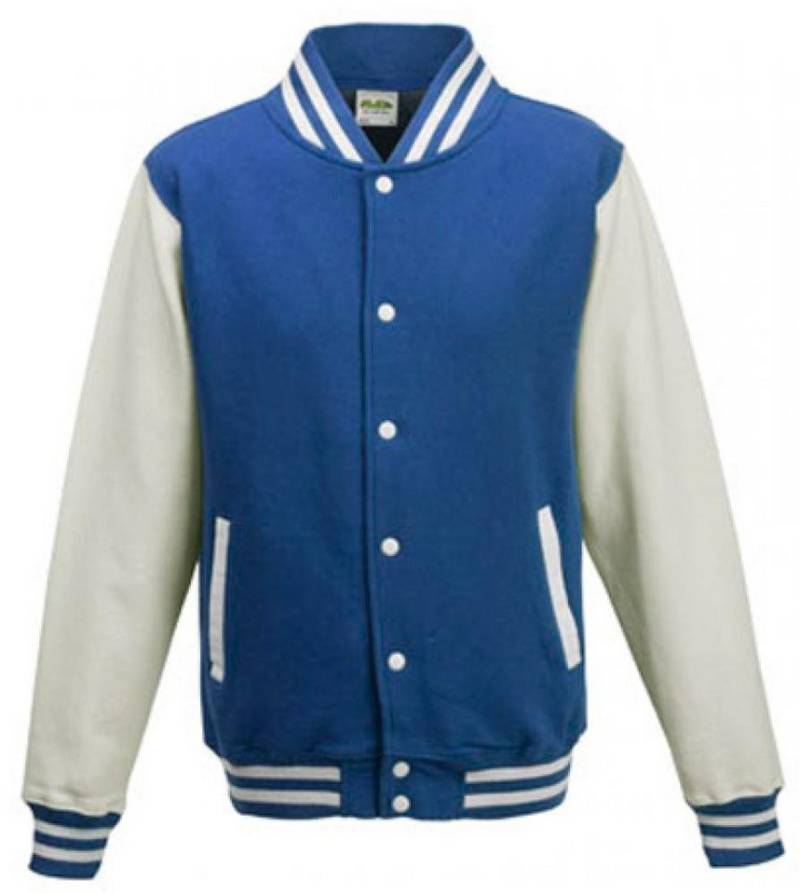 Just Hoods Sweatjacke Varsity Jacket / College Jacke von Just Hoods