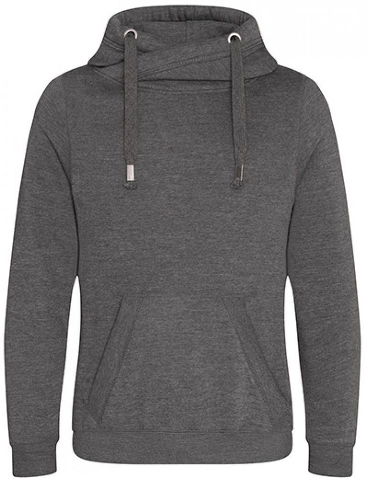 Just Hoods Sweatshirt Herren Cross Neck Hoodie von Just Hoods