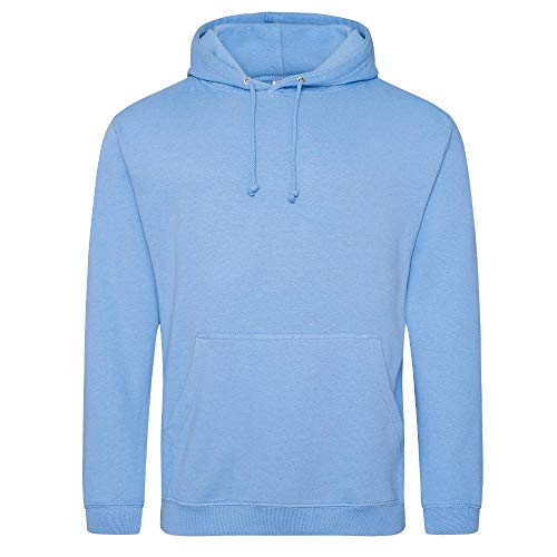 Just Hoods - Unisex College Hoodie/Cornflower Blue, XXL von Just Hoods