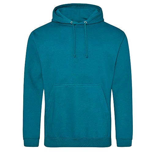 Just Hoods - Unisex College Hoodie/Jade, 3XL von Just Hoods