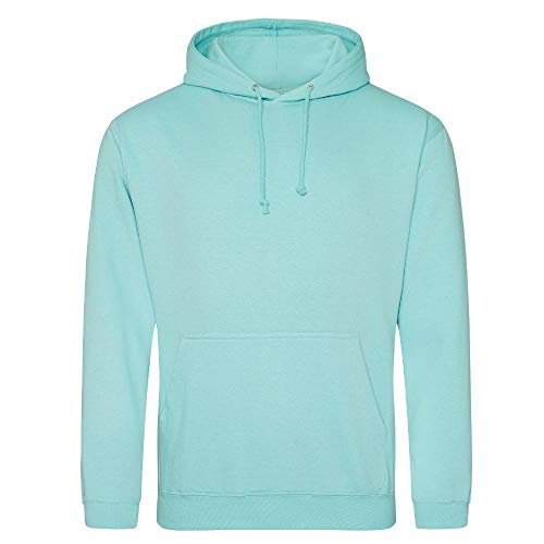 Just Hoods - Unisex College Hoodie/Peppermint, L von Just Hoods