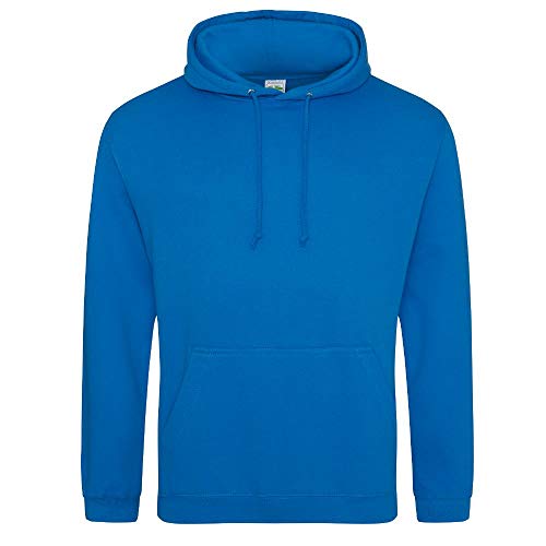 Just Hoods - Unisex College Hoodie/Sapphire Blue, XL von Just Hoods