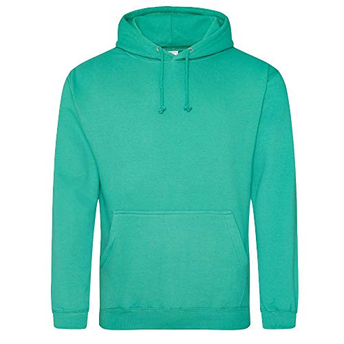 Just Hoods - Unisex College Hoodie/Spring Green, 3XL von Just Hoods