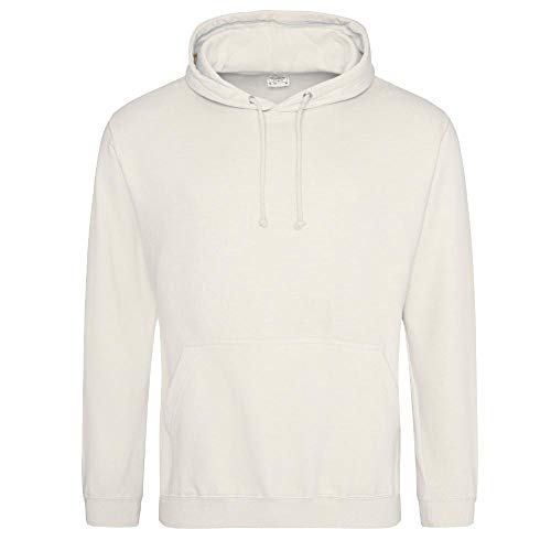 Just Hoods - Unisex College Hoodie/Vanilla Milkshake, M von Just Hoods
