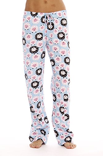 Just Love 100 % Baumwoll-Jersey, lustiger Druck, Damen-Pyjamahose, Nachtwäsche - - 1X von Just Love