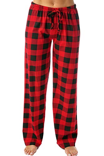 Just Love Damen-Schlafanzughose, Buffalo, kariert - Rot - Medium Just Love Damen-Schlafanzughose, Buffalo, kariert - Rot - Medium von Just Love