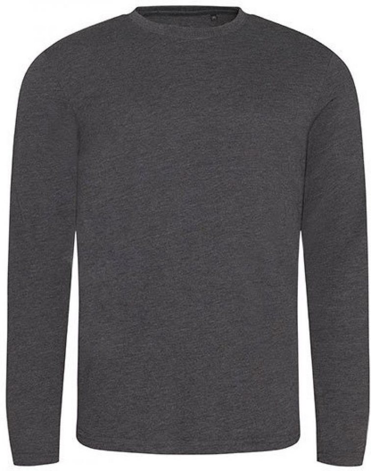 Just Ts Langarmshirt Herren Longsleeve Tri-Blend T / (WRAP)-Zertifizierung von Just Ts