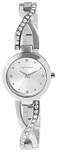 Just Watch Damen-Uhr Relana Edelstahl Hakenverschluss Analog Quarz JW10174 (silberfarbig) von Just Watch