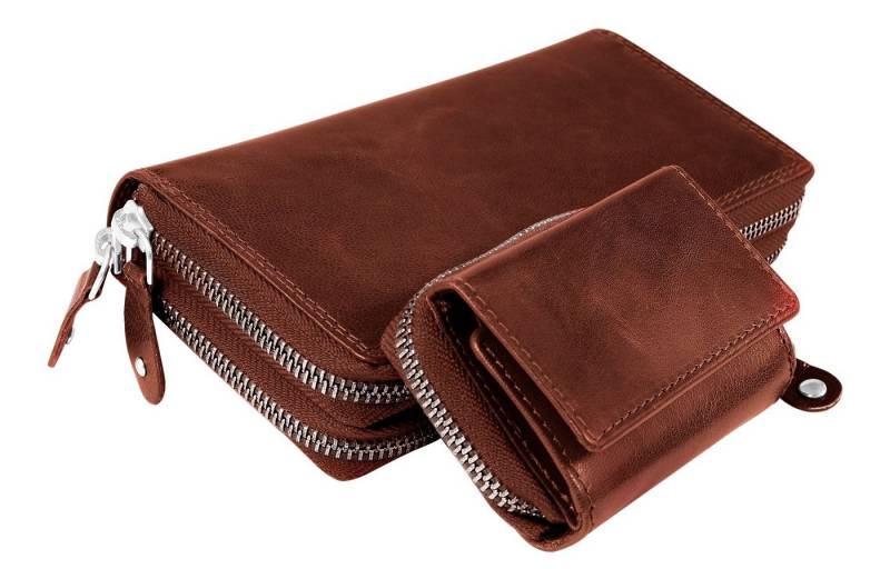 JUST WATCH Geldbörse JU40006 Just Echtleder-Geldbörsen im Set, RFID-Schutz von JUST WATCH