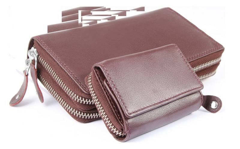 JUST WATCH Geldbörse JU40007 Just Echtleder-Geldbörsen im Set, RFID-Schutz von JUST WATCH