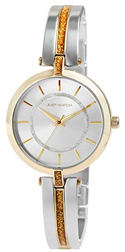 Just Watch Hanni Damen-Uhr Edelstahl Hakenverschluss Analog Quarz JW10191 (Bicolor) von Just Watch