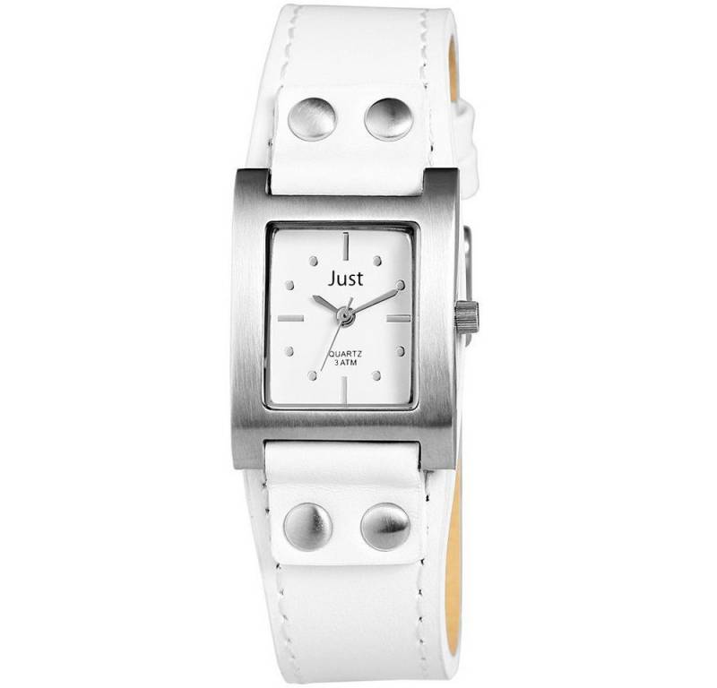 JUST WATCH Quarzuhr Claudine Just Damenuhr Echtlederband von JUST WATCH