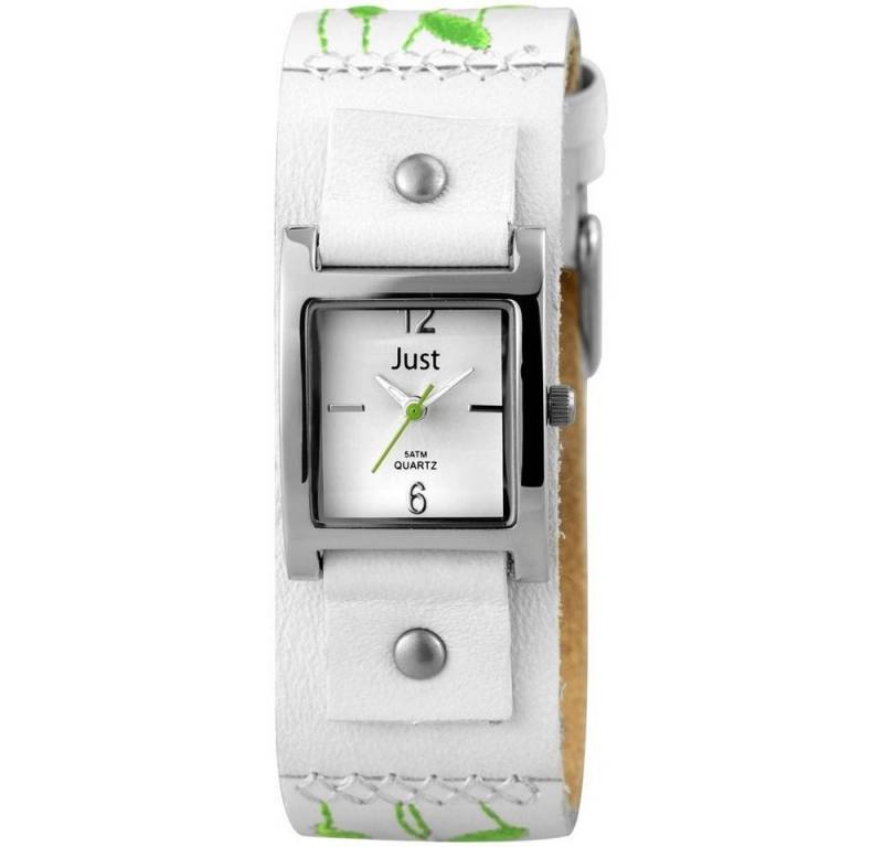 JUST WATCH Quarzuhr JU043 Just JU043 Analog Damenuhr mit Echtlederband - UVP 69,90€ von JUST WATCH