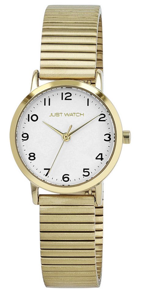 Just Watch Quarzuhr JW10246 mit Edelstahlband, klassisch, schlicht, 5ATM Just Watch Quarzuhr JW10246 mit Edelstahlband, klassisch, schlicht, 5ATM von Just Watch