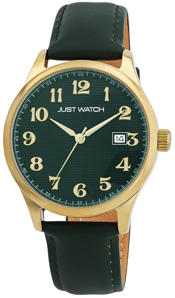 Just Watch Quarzuhr JW20197 Herren Echtlederband Uhr, watch, Basic, 5 ATM, Datum Just Watch Quarzuhr JW20197 Herren Echtlederband Uhr, watch, Basic, 5 ATM, Datum von Just Watch