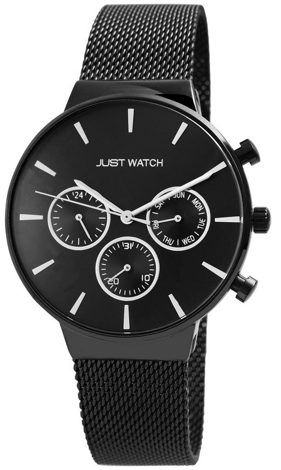 Just Watch Quarzuhr Jaxon Just Watch "Jaxon" Herrenuhr mit Multifunktionsuhrwerk & von Just Watch