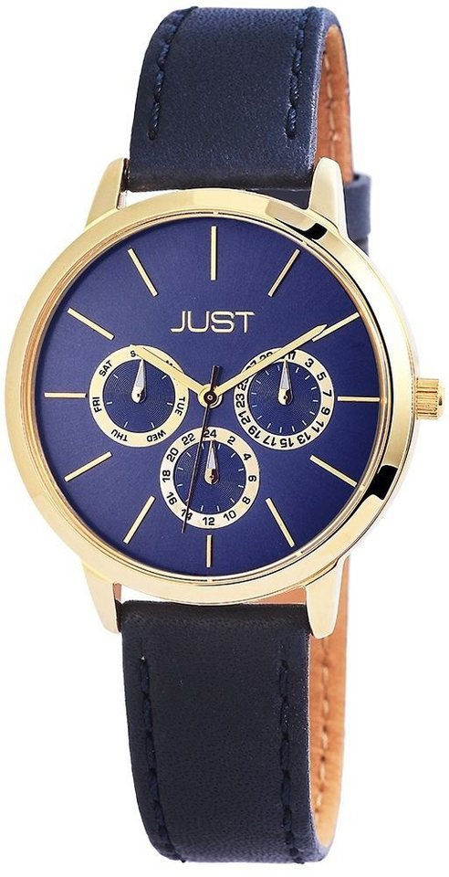 JUST WATCH Quarzuhr Marley Just JU050 Analog Damenuhr mit Multifunkionsuhrwerk und von JUST WATCH