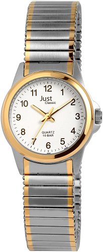 Just Damen - Armbanduhr Edelstahl Zugband Comfort Fit Analog Quarz JU10103 Just Damen - Armbanduhr Edelstahl Zugband Comfort Fit Analog Quarz JU10103 von Just Watches