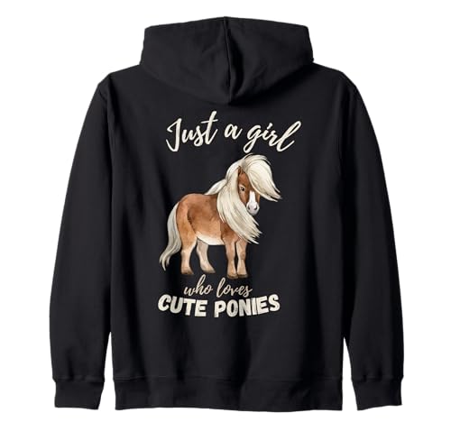 Nur EIN Mädchen, das süße Ponys liebt Liebende Pferdeliebhaberin für Frauen Kapuzenjacke Nur EIN Mädchen, das süße Ponys liebt Liebende Pferdeliebhaberin für Frauen Kapuzenjacke von Just a Girl Who Loves Designs By Luna's Studio