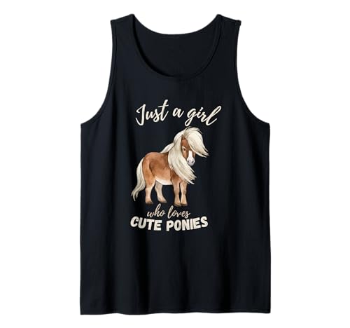Nur EIN Mädchen, das süße Ponys liebt Liebende Pferdeliebhaberin für Frauen Tank Top Nur EIN Mädchen, das süße Ponys liebt Liebende Pferdeliebhaberin für Frauen Tank Top von Just a Girl Who Loves Designs By Luna's Studio