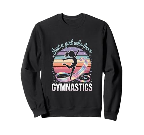 Just a girl who loves gymnastics Sweatshirt Just a girl who loves gymnastics Sweatshirt von Just a girl who loves Bekleidung