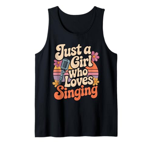 Just a girl who loves singing Tank Top Just a girl who loves singing Tank Top von Just a girl who loves Bekleidung