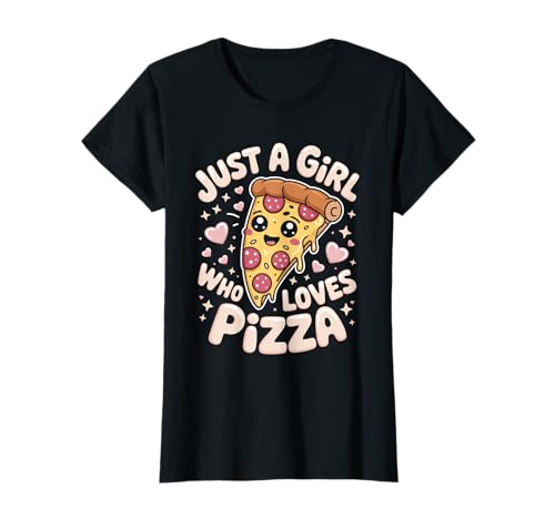 Nur EIN Mädchen, das Pizza liebt Lustiges Pizzaliebhaber-Mädchen T-Shirt Nur EIN Mädchen, das Pizza liebt Lustiges Pizzaliebhaber-Mädchen T-Shirt von Just a girl who loves Pizza