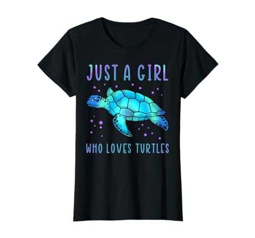 "Just a girl who loves Turtles" Meeresbewohner T-Shirt "Just a girl who loves Turtles" Meeresbewohner T-Shirt von Just a girl who loves turtles