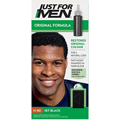 JUST FOR MEN Just For Men Shampoo-In Hair Colourant Jet Black H60, 90 ml von Just for men
