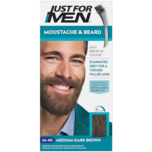 JUST FOR MEN MOUSTACHE [M40 MEDIUM DARK BROWN] von Just for men