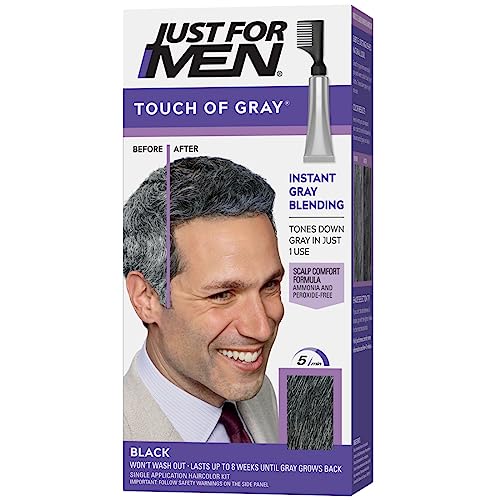 JUST FOR MEN TOUCH OF GRAY #T-55 BLACK-GRAY (Haarfarbe) von Just for men