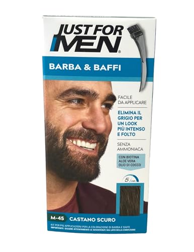 Just For Men Brush-In Color Gel Mustache & Beard Dark Brown M-45 von Just for men