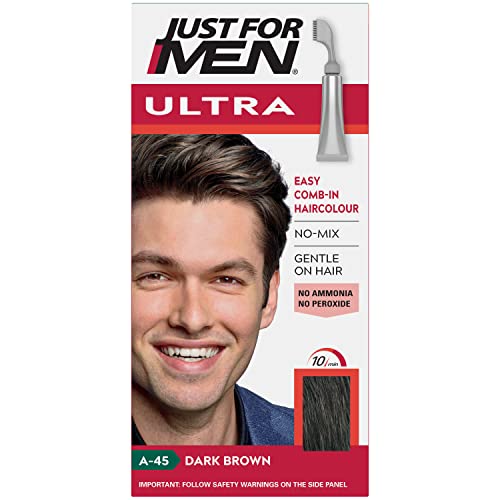 JUST FOR MEN Just For Men Autostop Shampoo-In Hair Colourant Dark Brown 35G, 155 ml von Just for men