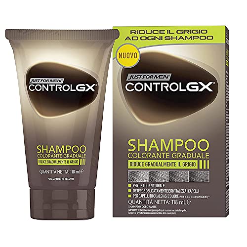 Just for Men ControlGX Grau Reduzierung Shampoo - 5 Unzen, 4er-Pack von Just for men
