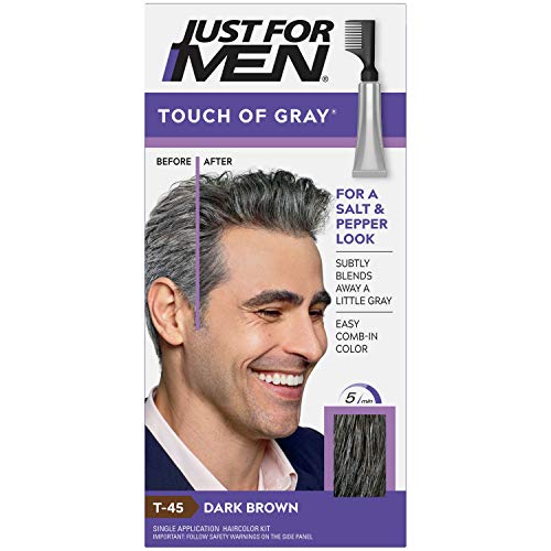 Just for Men JUST FOR MEN Touch of Grey Haarkur T-45 Dunkelbraun, 1 Stück (Pack of 5) von Just for men