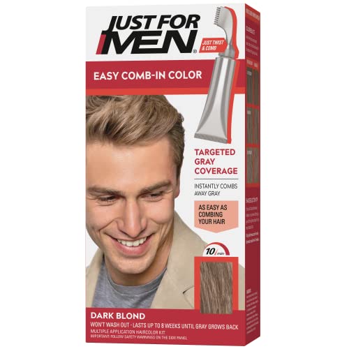 Just for Men Just For Men AutoStop- Männer Comb-In Haarfarbe, Dunkelblond von Just for men