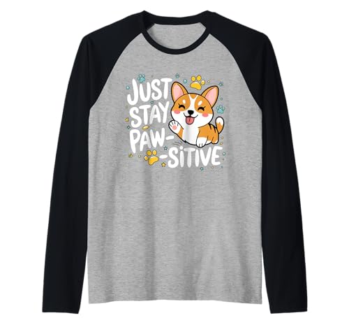 Just Stay Pawsitive Puppy Kitty Paw Haustier Katze Hund Herren Damen Raglan Just Stay Pawsitive Puppy Kitty Paw Haustier Katze Hund Herren Damen Raglan von Just stay Pawsitive Puppy Kitty Paw Men Women kIDS