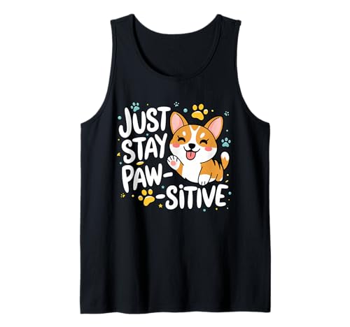 Just Stay Pawsitive Puppy Kitty Paw Haustier Katze Hund Herren Damen Tank Top Just Stay Pawsitive Puppy Kitty Paw Haustier Katze Hund Herren Damen Tank Top von Just stay Pawsitive Puppy Kitty Paw Men Women kIDS