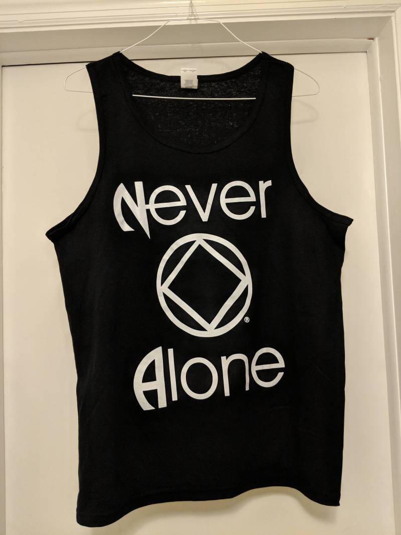 Herren/Unisex-Panzer Nie Allein Herren/Unisex-Panzer Nie Allein von Just4TodayClothing