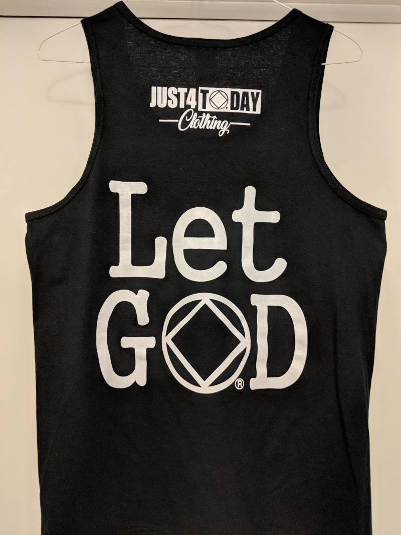 Herren/Unisex Tank-Top Let Go/Let God Herren/Unisex Tank-Top Let Go/Let God von Just4TodayClothing
